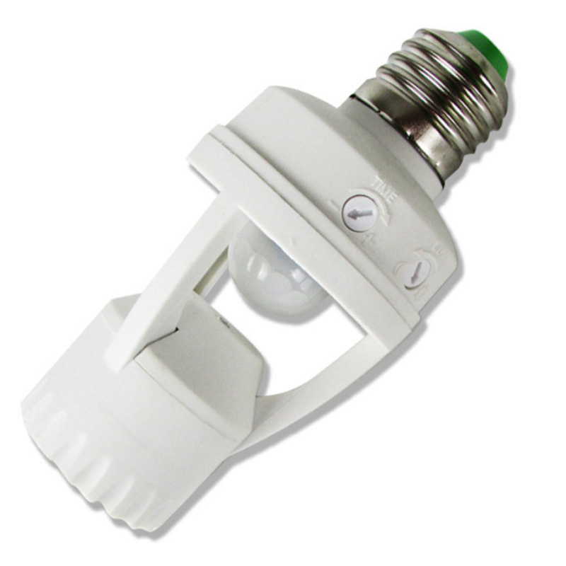 P32 PIR Motion E26 \/ E27 Presa adattatore lampadina a vite