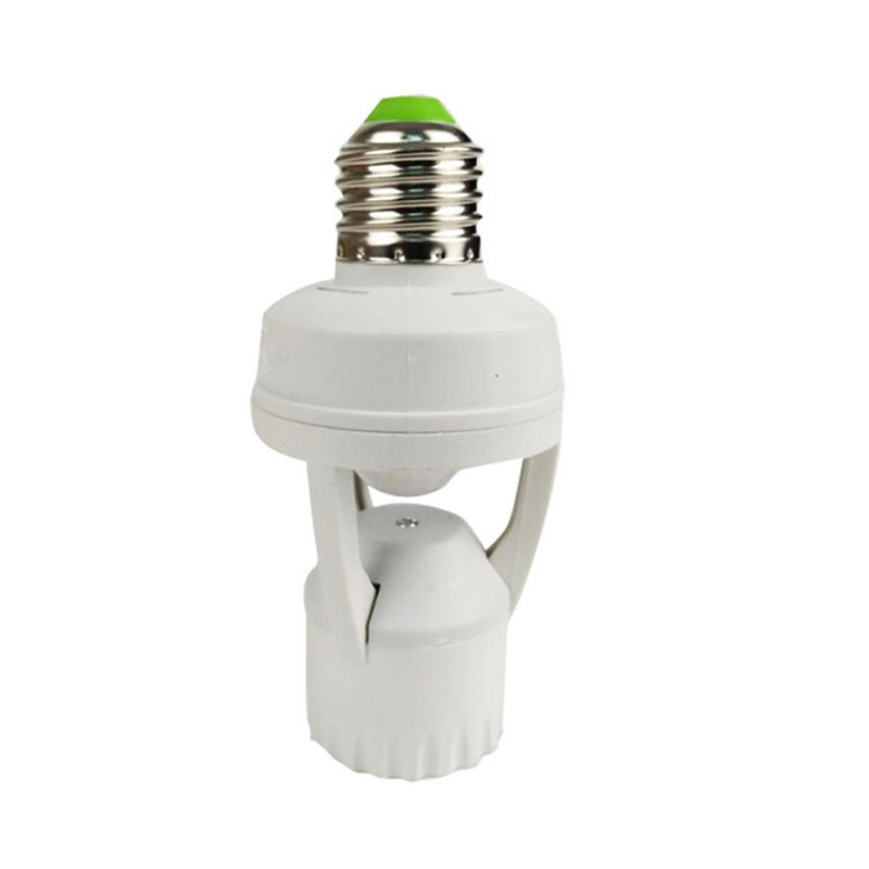 P32 PIR Motion E26 \/ E27 Presa adattatore lampadina a vite